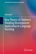 Cover: New Theory of Children's Thinking Development: Application in Language Teaching - Springer
