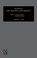 Cover: Studies in Law, Politics and Society - JAI Press Inc.
