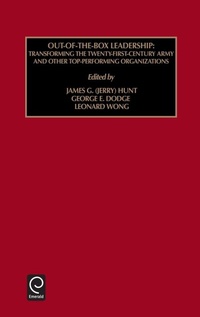 Enlarge image Cover: Out of the Box Leadership - JAI Press Inc.