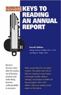Cover: Keys to Reading an Annual Report - Barron's Educational Series Inc.,U.S.