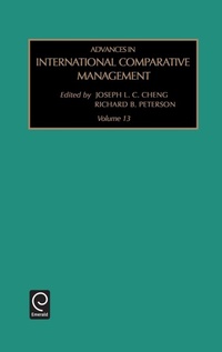 Enlarge image Cover: Advances in International Comparative Management - JAI Press Inc.
