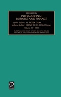 Cover: European Monetary Union Banking Issues - JAI Press Inc.