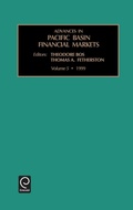 Cover: Advances in Pacific Basin Financial Markets - JAI Press Inc.