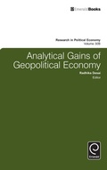 Cover: Analytical Gains of Geopolitical Economy - Emerald Group Publishing Limited