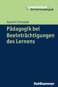 Cover: P&auml;dagogik bei Beeintr&auml;chtigungen des Lernens - Kohlhammer