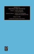 Cover: Community Politics and Policy - JAI Press Inc.