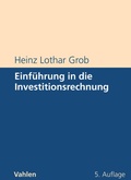 Bild: Einf&uuml;hrung in die Investitionsrechnung - Vahlen