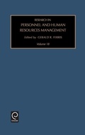 Cover: Research in Personnel and Human Resources Management - JAI Press Inc.