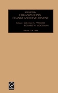 Cover: Research in Organizational Change and Development - JAI Press Inc.