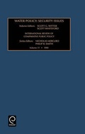 Cover: Water Policy - JAI Press Inc.