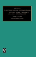 Cover: Organizational Politics - JAI Press Inc.