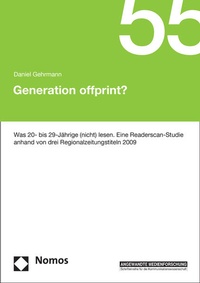 Enlarge image Cover: Generation offprint? - Nomos