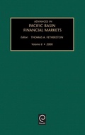 Cover: Advances in Pacific Basin Financial Markets - JAI Press Inc.
