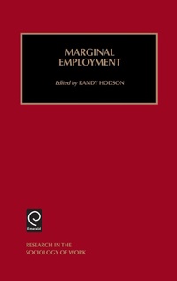Enlarge image Cover: Marginal Employment - JAI Press Inc.