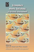 Cover: Economics Meets Sociology in Strategic Management - JAI Press Inc.