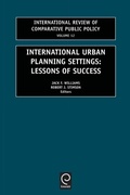 Cover: International Urban Planning Settings - JAI Press Inc.