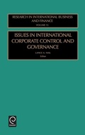 Cover: Issues in International Corporate Control and Governance - JAI Press Inc.