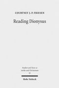Cover: Reading Dionysus - Mohr Siebeck