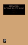 Cover: Research in Experimental Economics - JAI Press Inc.