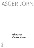 Cover: Pl&auml;doyer f&uuml;r die Form - Boer Verlag