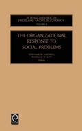 Cover: The Organizational Response to Social Problems - JAI Press Inc.