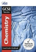 Cover: GCSE 9-1 Chemistry Exam Practice Workbook, with Practice Test Paper - Letts Educational