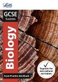 Cover: GCSE 9-1 Biology Exam Practice Workbook, with Practice Test Paper - Letts Educational