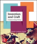 Cover: Invention and Craft: A Guide to College Writing - McGraw-Hill Professional
