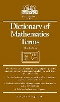Enlarge image Cover: Dictionary of Mathematics Terms - Barron's Educational Series Inc.,U.S.