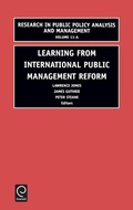 Cover: Learning from International Public Management Reform - JAI Press Inc.