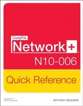 Cover: CompTIA Network+ N10-006 Quick Refernce - Pearson