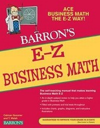 Enlarge image Cover: E-Z Business Math - Barron's Educational Series Inc.,U.S.