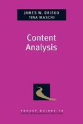 Cover: Content Analysis - Oxford University Press Inc