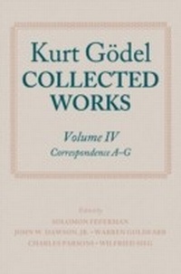 Enlarge image Cover: Kurt Gödel: Collected Works: Volume IV - OUP eBook