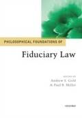 Cover: Philosophical Foundations of Fiduciary Law - OUP eBook