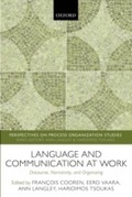 Cover: Language and Communication at Work - OUP eBook