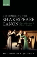 Cover: Determining the Shakespeare Canon - OUP eBook