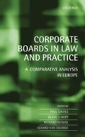 Cover: Corporate Boards in Law and Practice - OUP eBook