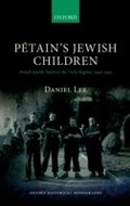Cover: P&eacute;tain's Jewish Children - OUP eBook