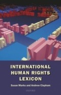Cover: International Human Rights Lexicon - OUP eBook