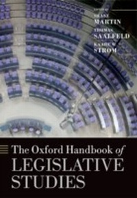 Enlarge image Cover: The Oxford Handbook of Legislative Studies - OUP eBook