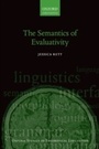 Cover: The Semantics of Evaluativity - OUP eBook