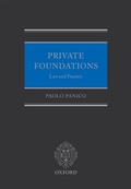 Cover: Private Foundations - OUP eBook