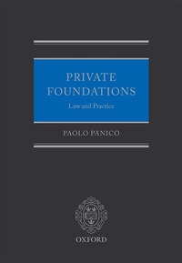 Abbildung von: Private Foundations - OUP eBook