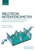Cover: Neutron Interferometry - OUP eBook