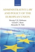 Cover: Administrative Law and Policy of the European Union - OUP eBook
