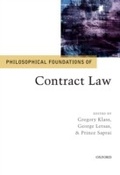 Cover: Philosophical Foundations of Contract Law - OUP eBook