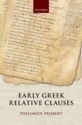 Cover: Early Greek Relative Clauses - OUP eBook