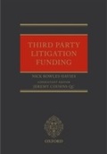 Abbildung von: Third Party Litigation Funding - OUP Oxford