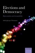 Cover: Elections and Democracy - OUP eBook